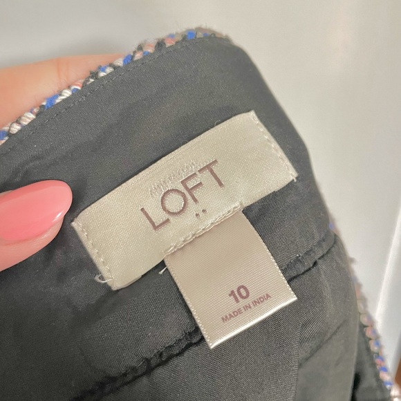 LOFT tweed mini skirt - Picture 5 of 7